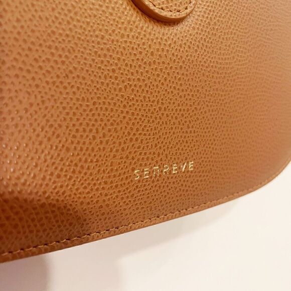 Senreve Crossbody Bag in Brown with Gold Accent - Picture 8 of 12